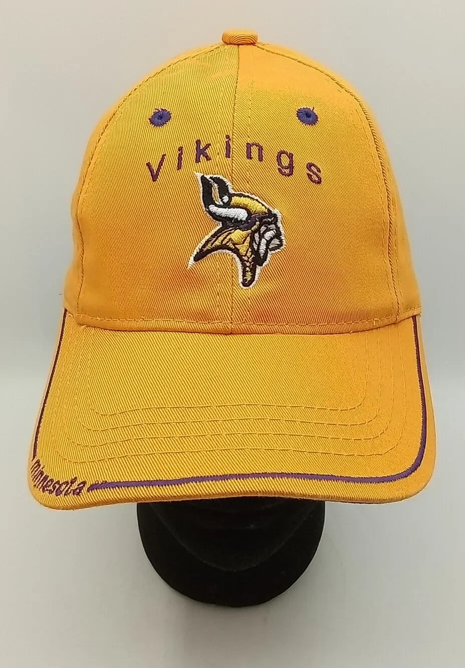 Minnesota Vikings Game Day Gold Cap Adjustable